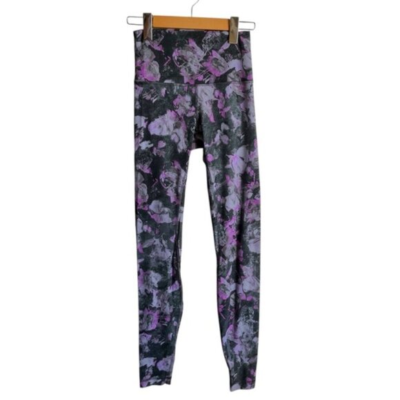 Lululemon Align Pant 28" Size 4 Floral Shift Multi - Picture 2 of 12